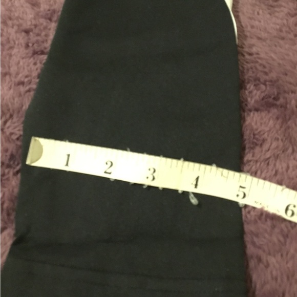 NWT Adidas High Waisted 3 Stripe Black Sports Leggings - Picture 9 of 12